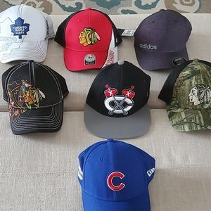 Caps for sale, many are new